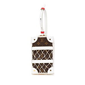 LOUIS VUITTON Brown Monogram Leather Shoulder Bag